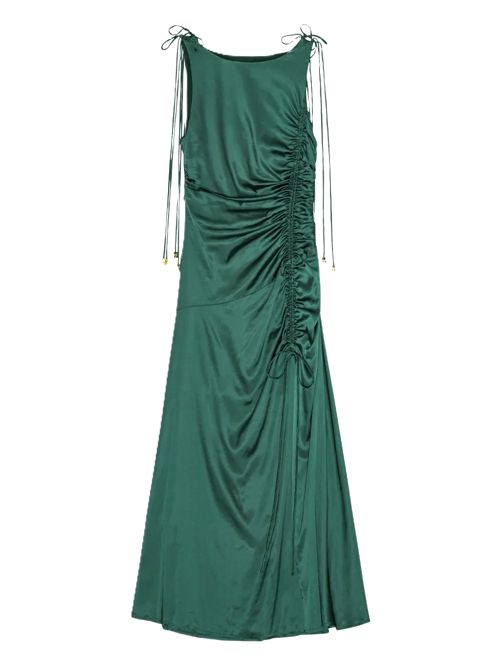 Satin dress Ganni Ganni | W0739PINENEEDLE 774